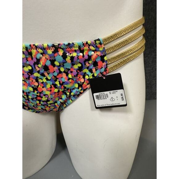Rare Victoria’s Secret Bikini Gem Strapless Top & Sexy Bottom Swimwear 34D/M - Picture 7 of 12
